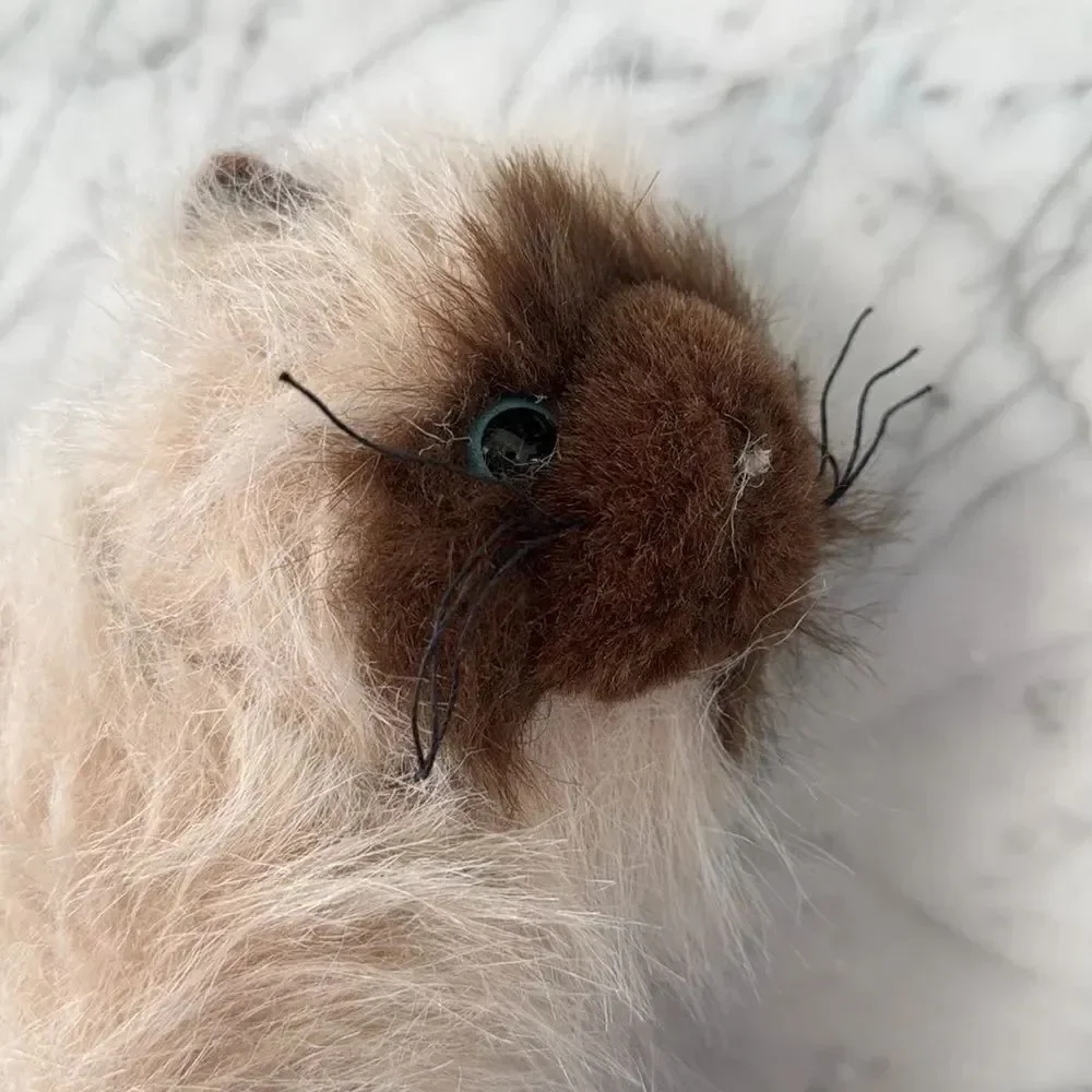 Ganz Webkinz Himalayan HM165 Cat Plush Stuffed Animal Toy Brown Beige